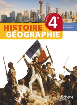 Histoire-géographie -  4ème - livre de l'élève (édition 2011)