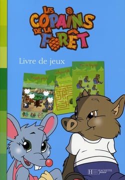 Les copains de la forêt - livre de jeux