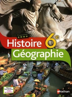 Histoire/géographie - 6ème - manuel numérique (édition 2009)