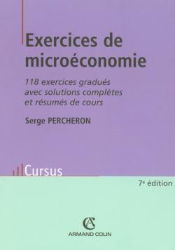 Exercices microéconomie (7e édition)