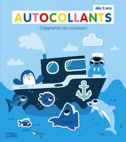 J'apprends les couleurs - avec autocollants
