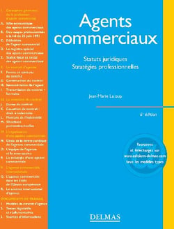 Agents commerciaux - statuts juridiques, stratégies professionnelles (6e édition)