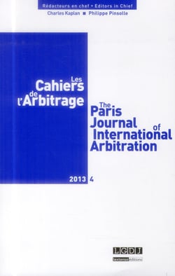 Les cahiers de l'arbitrage n.4
