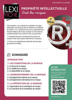 Propriété intellectuelle - droit des marques (2e édition)