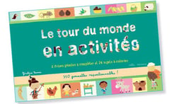 Le tour du monde en activités - 8 frises géantes à compléter et 24 sujets à colorier