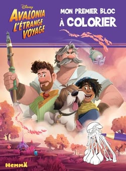 Disney strange world - mon premier bloc a colorier (prov)