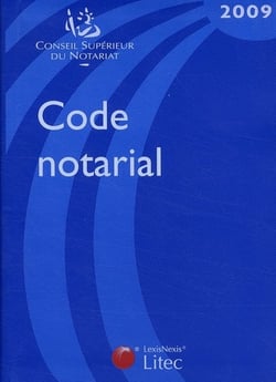 Code notarial 2009