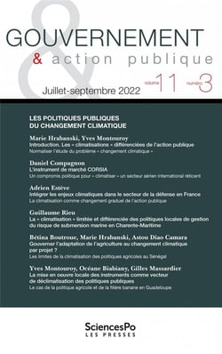 Revue gouvernement et action publique n.11
