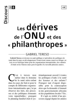 Les dérives de l'ONU et des "philanthropes"