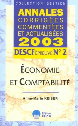 Descf 2 economie et comptabilite