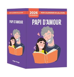 Mon calendrier 2026 - Papi d'amour