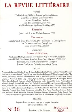 La rentrée littéraire