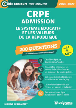 CRPE – Admission – Le système éducatif et les valeurs de la République – 200 questions