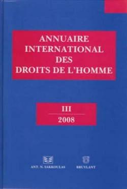 Annuaire international des droits de l'homme (édition 2008)