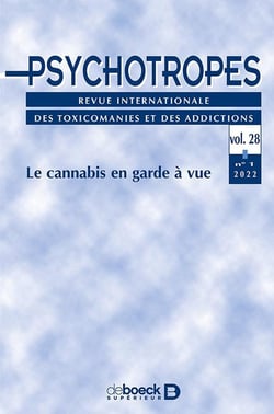 Psychotropes 2022/1 - Le cannabis en garde à vue