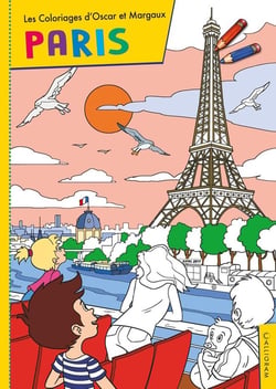 Les coloriages d'oscar et margaux - paris