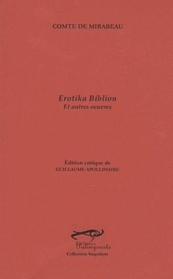Erotika biblion et autres oeuvres