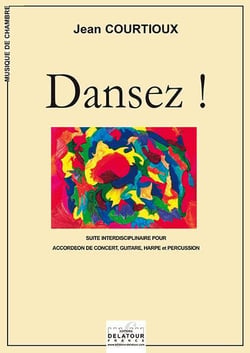 Dansez ! pour accordéon, guitare, harpe et percussions