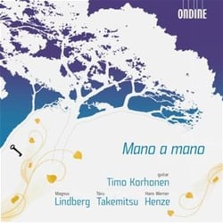 Lindberg : mano a mano - Takemitsu : in the woods - Henze : royal winter music