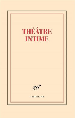Grand carnet "Théâtre intime" (papeterie)