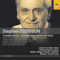 Dodgson, Stephen : Musique de chambre vol.3 - Musique pour hautbois