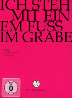 Ich steh mit einem fuss grabe