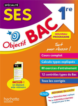 Objectif bac : spécialité SES - 1re ES