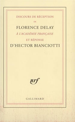 Discours de réception à l'Académie française et réponse d'Hector Bianciotti