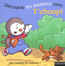 Bébé T'choupi - les animaux - livre animé - dès 6 mois, Thierry Courtin