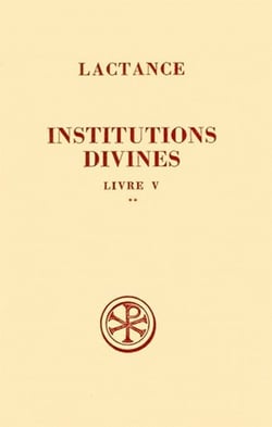 Institutions divines - Livre V tome 2