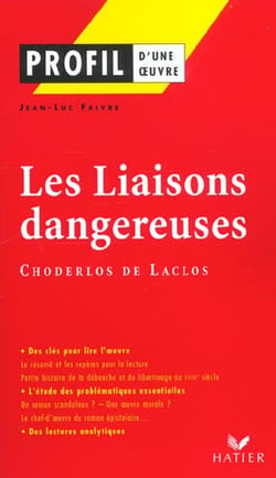 Les liaisons dangereuses de choderlos de laclos