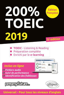 200% toeic - listening et reading (5e édition)