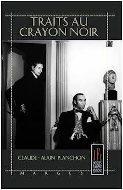 Traits au crayon noir