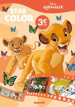 Disney animaux - star color (le roi lion)
