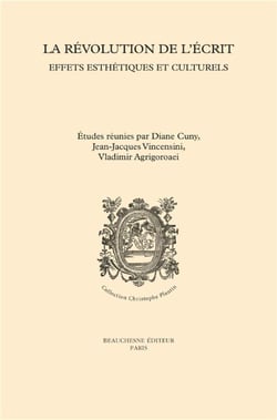 La révolution de l'écrit : effets esthetiques et culturels