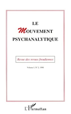 Revue le mouvement psychanalytique Tome 1/2