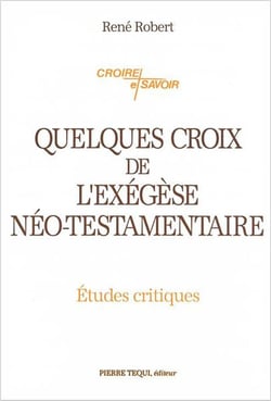 Quelques croix de l'exégèse néo-testamentaire : Etudes critiques