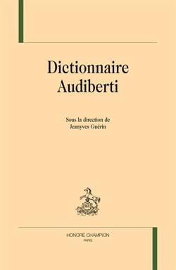 Dictionnaire Audiberti