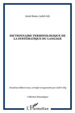 Dictionnaire terminologique de la systématique du langage (2e édition)