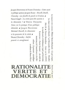 REVUE AGONE n.44 : rationalité, vérité et démocratie