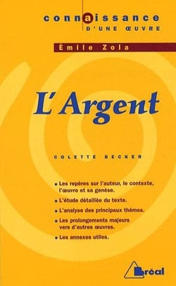 L'argent, d'Emile Zola