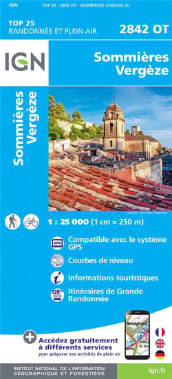 2842OT - Sommières, Vergèze (2e édition)