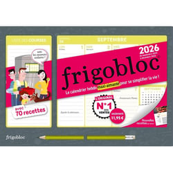 Frigobloc Hebdomadaire : Calendrier Compact / semaine (édition 2026)