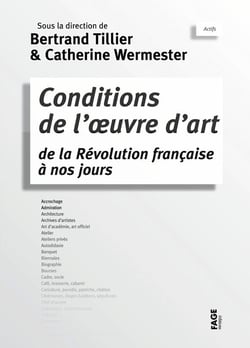 Conditions de l'oeuvre d'art de la révolution française à nos jours