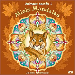 Minis mandalas - animaux sacrés t.1