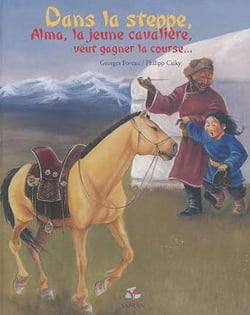 Dans La Steppe Alma La Jeune Cavaliere Veut Gagner La Course...