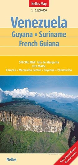Venezuela - guyana - suriname - french guyana
