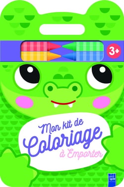 3+ crocodile coloriage