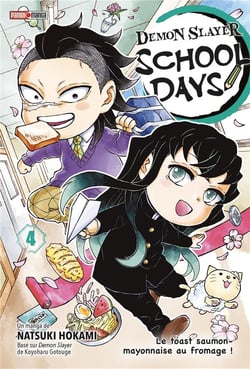 Demon slayer : school days Tome 4 : Le toast saumon-mayonnaise au fromage !