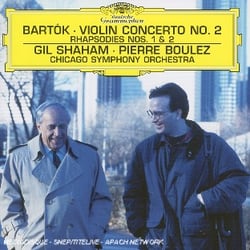 Concerto pour violon n°2, rhapsodie n°1, rhapsodie n°2